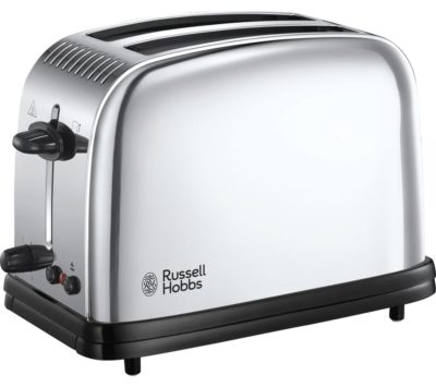 RUSSELL HOBBS Classic 23310 2-Slice Toaster - Stainless Steel RUSSELL HOBBS Classic 23310 2-Slice Toaster - Stainless Steel